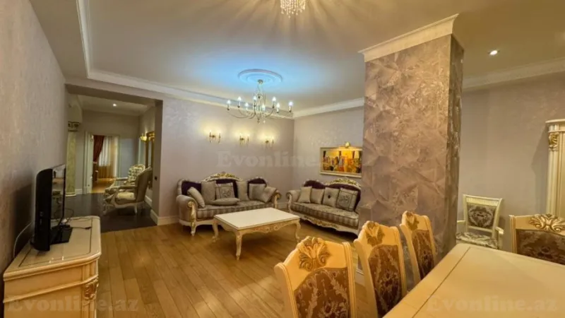 Satılır 4 otaqlı Mənzil Yeni tikili 200 m² Sahil m. - şəkil 3