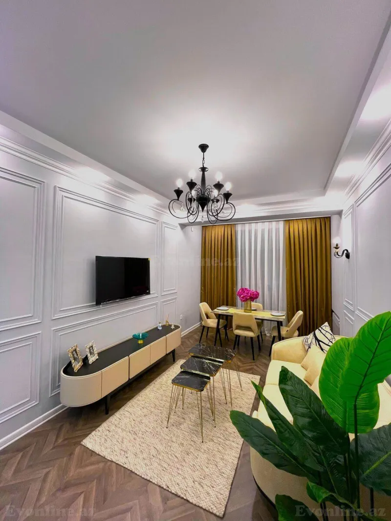 Kirayə verilir 2 otaqlı Mənzil Yeni tikili 60 m² Nəriman Nərimanov m. - şəkil 2
