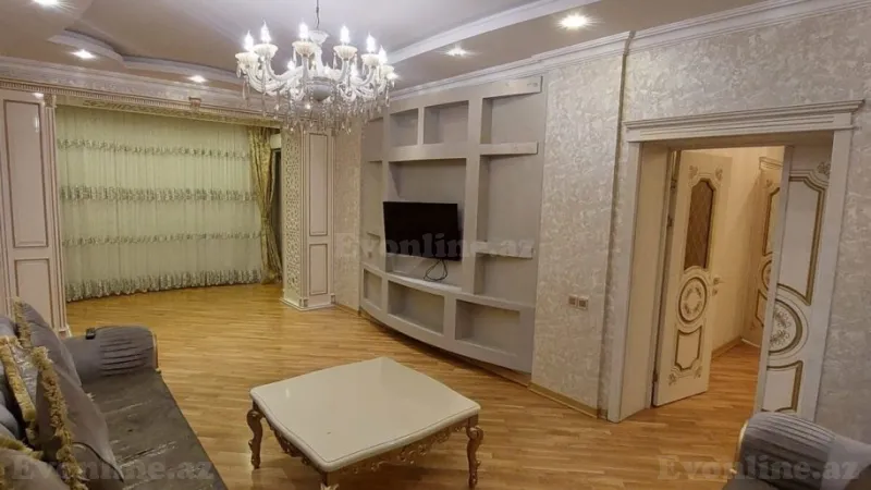 Kirayə verilir 3 otaqlı Mənzil Yeni tikili 95 m² Xətai m. - şəkil 3