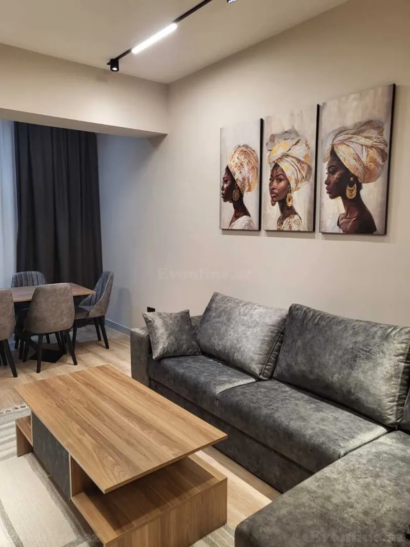 Kirayə verilir 2 otaqlı Mənzil Yeni tikili 70 m² 8 Noyabr m. - şəkil 18