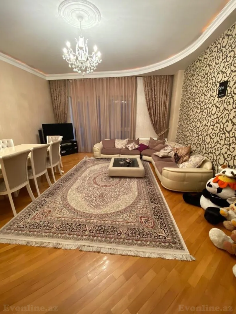 Satılır 3 otaqlı Mənzil Yeni tikili 141 m² 8 Noyabr m. - şəkil 2