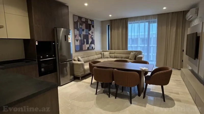 Kirayə verilir 2 otaqlı Mənzil Yeni tikili 102 m² Sabunçu r. - şəkil 9