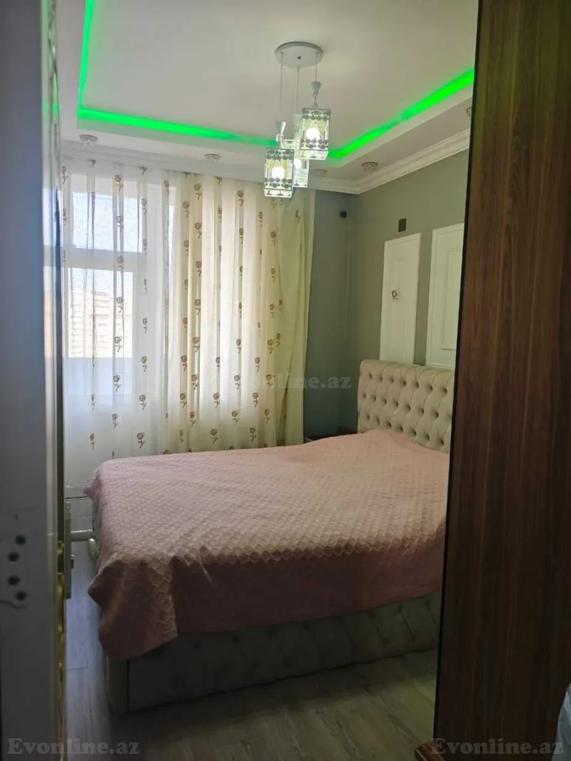 Kirayə verilir 2 otaqlı Mənzil Yeni tikili 52 m² Həzi Aslanov m. - şəkil 3