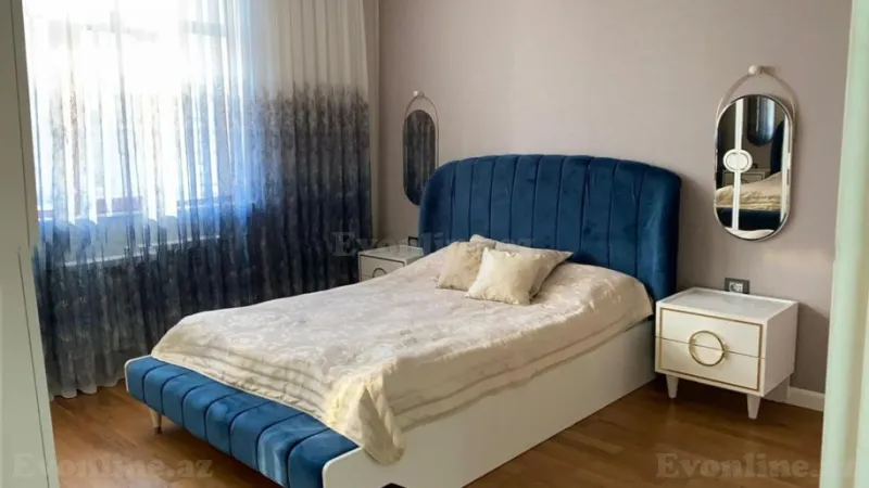 Kirayə verilir 3 otaqlı Mənzil Yeni tikili 130 m² İnşaatçılar m. - şəkil 14