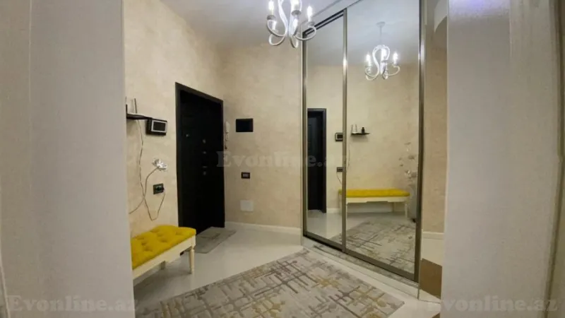Kirayə verilir 3 otaqlı Mənzil Yeni tikili 130 m² İnşaatçılar m. - şəkil 21