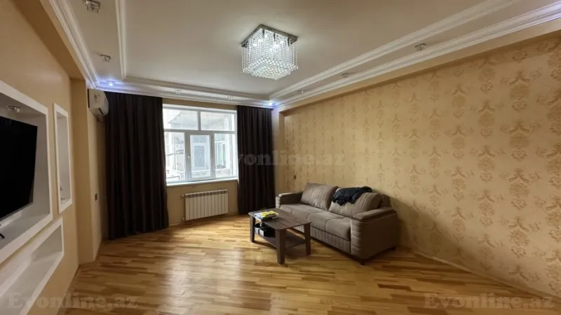 Satılır 3 otaqlı Mənzil Yeni tikili 107 m² Həzi Aslanov m. - şəkil 2