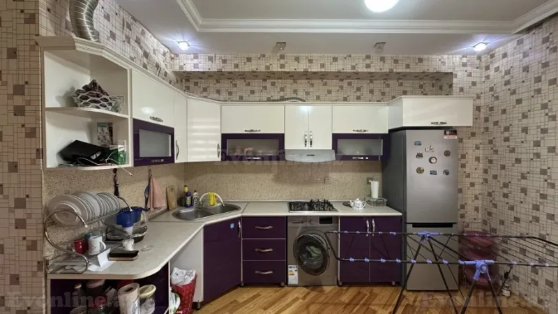 Satılır 3 otaqlı Mənzil Yeni tikili 107 m² Həzi Aslanov m. - şəkil 12