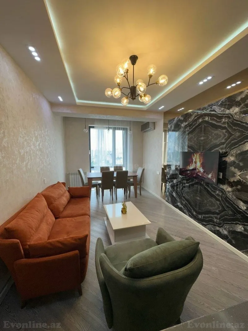Kirayə verilir 2 otaqlı Mənzil Yeni tikili 65 m² Əhmədli - şəkil 4