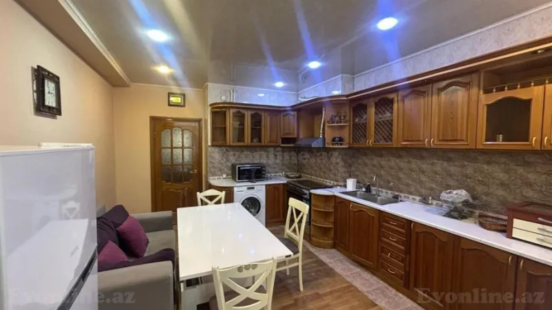 Kirayə verilir 3 otaqlı Mənzil Yeni tikili 110 m² Nərimanov r. - şəkil 5