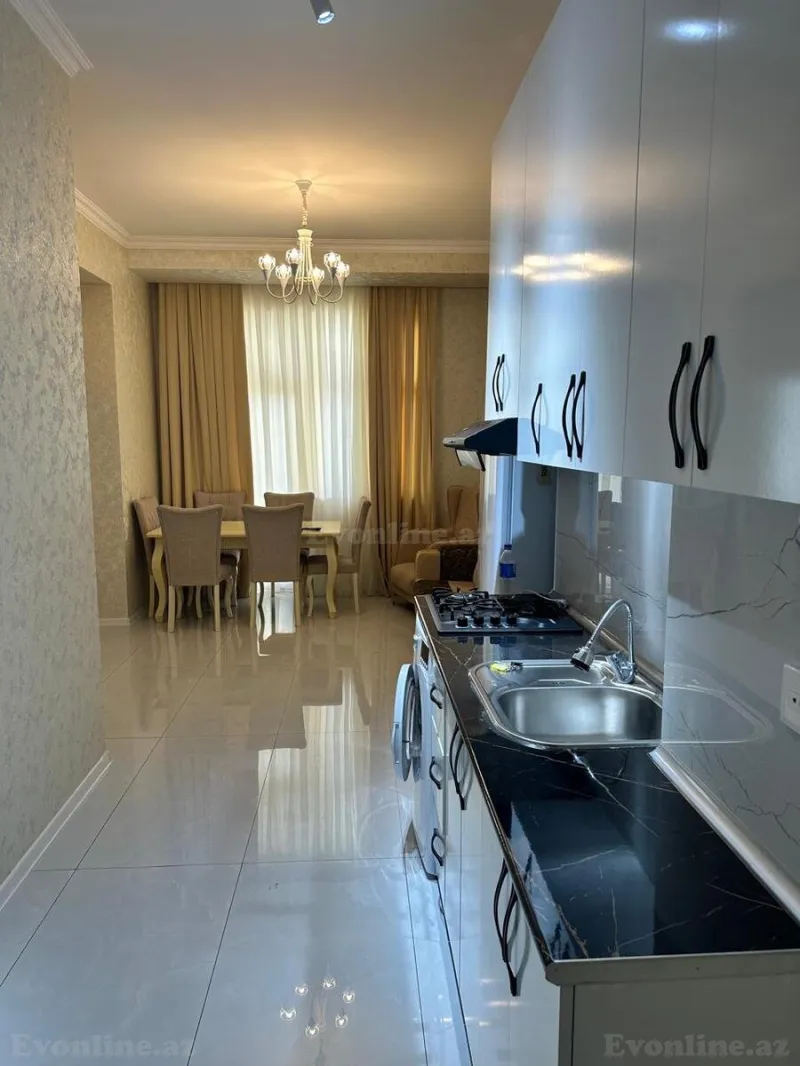 Kirayə verilir 3 otaqlı Mənzil Yeni tikili 70 m² Binəqədi