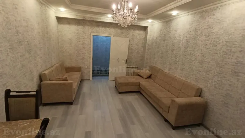 Kirayə verilir 2 otaqlı Mənzil Yeni tikili 75 m² Həzi Aslanov m. - şəkil 2