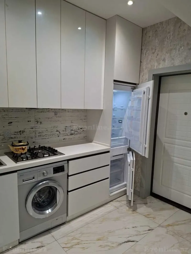 Kirayə verilir 2 otaqlı Mənzil Yeni tikili 55 m² Yasamal - şəkil 2