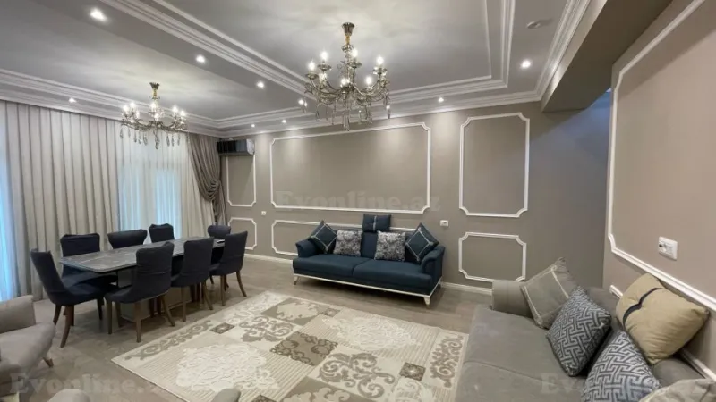 Satılır 4 otaqlı Mənzil Yeni tikili 140 m² Elmlər Akademiyası m. - şəkil 18