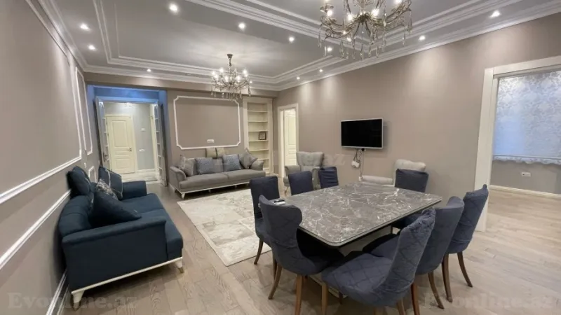 Satılır 4 otaqlı Mənzil Yeni tikili 140 m² Elmlər Akademiyası m. - şəkil 23
