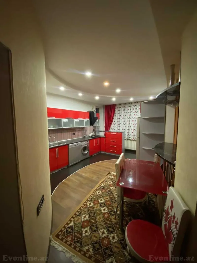 Kirayə verilir 3 otaqlı Mənzil Yeni tikili 130 m² Yeni Yasamal - şəkil 8