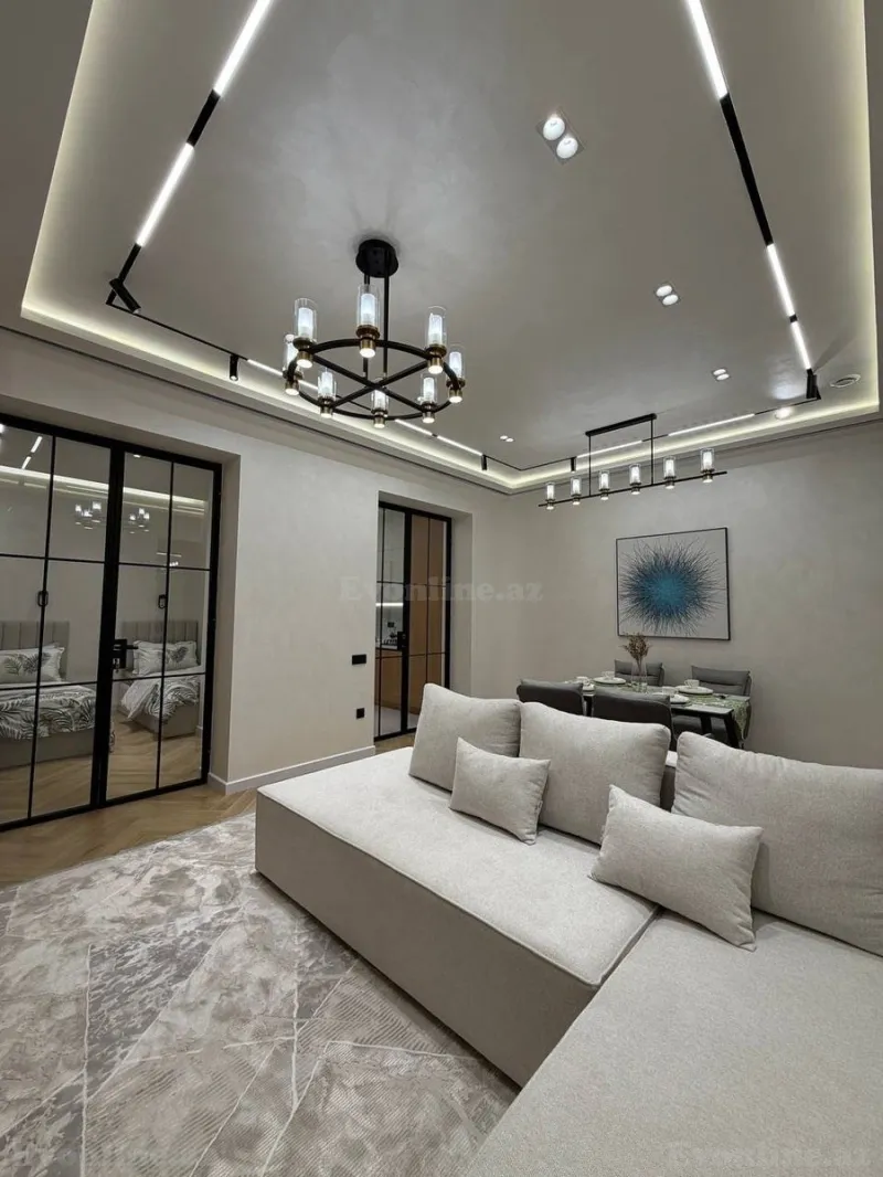 Kirayə verilir 4 otaqlı Mənzil Yeni tikili 130 m² Xətai r. - şəkil 2
