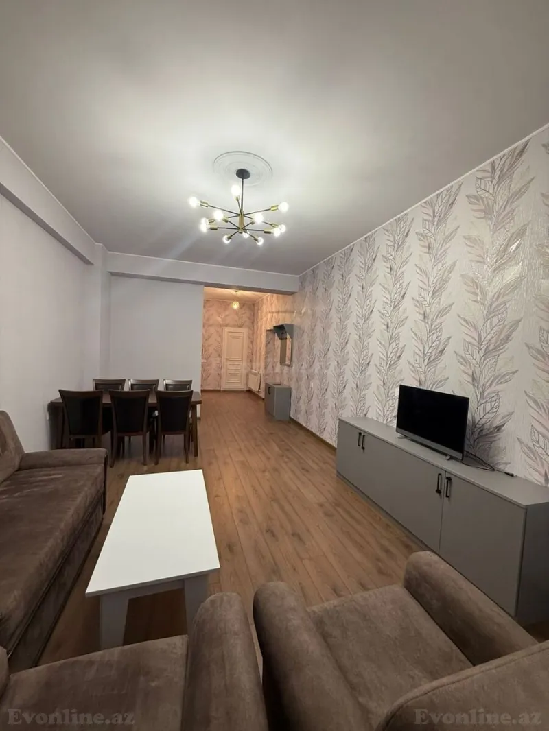 Kirayə verilir 2 otaqlı Mənzil Yeni tikili 60 m² Nəsimi r.