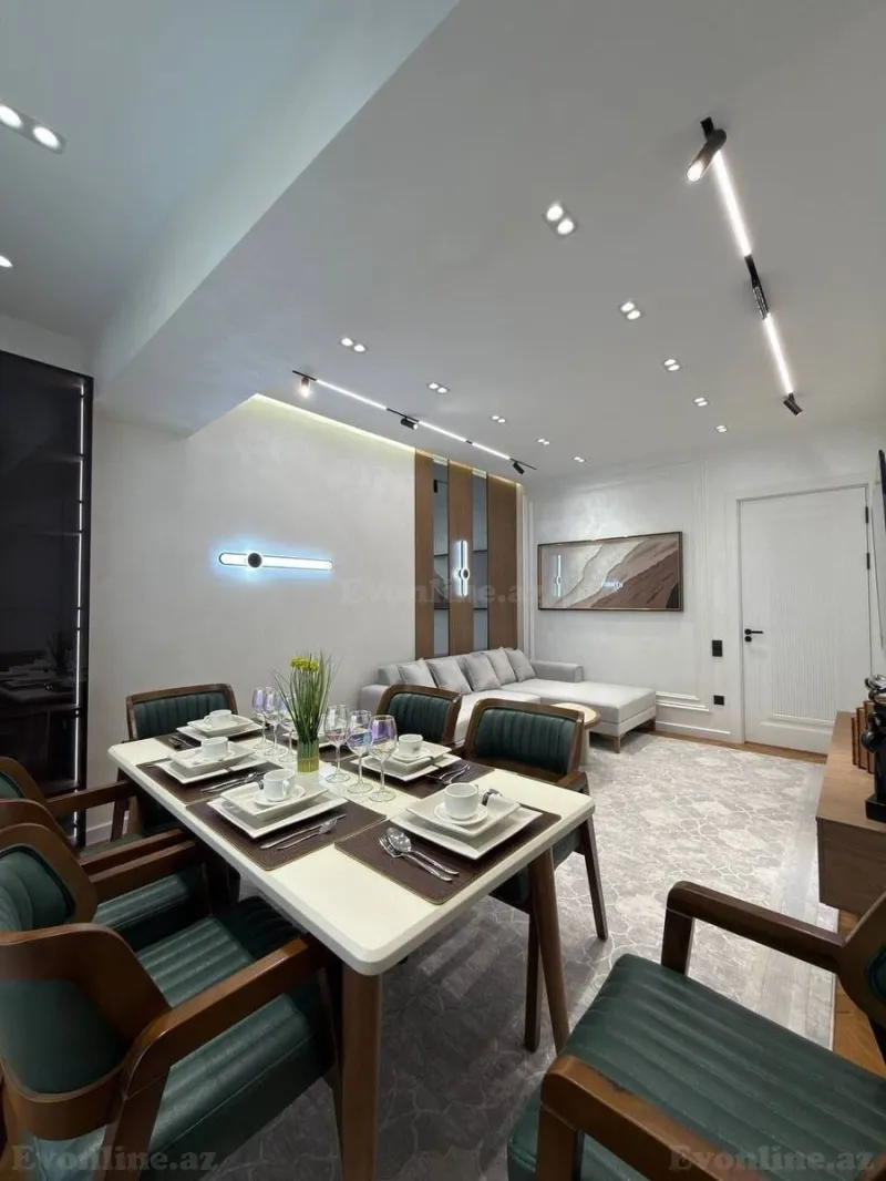 Kirayə verilir 3 otaqlı Mənzil Yeni tikili 140 m² Nəriman Nərimanov m.