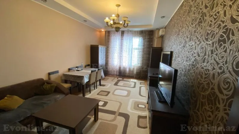Kirayə verilir 3 otaqlı Mənzil Yeni tikili 110 m² Nərimanov r.
