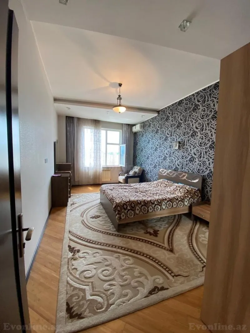 Kirayə verilir 3 otaqlı Mənzil Yeni tikili 110 m² Nərimanov r. - şəkil 5