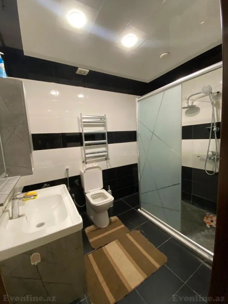 Kirayə verilir 3 otaqlı Mənzil Yeni tikili 110 m² Nərimanov r. - şəkil 7