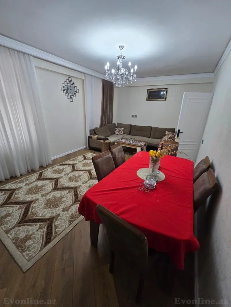 Satılır 2 otaqlı Mənzil Yeni tikili 100 m² İnşaatçılar m. - şəkil 6