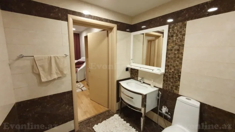 Satılır 2 otaqlı Mənzil Yeni tikili 93 m² Nəsimi r. - şəkil 8
