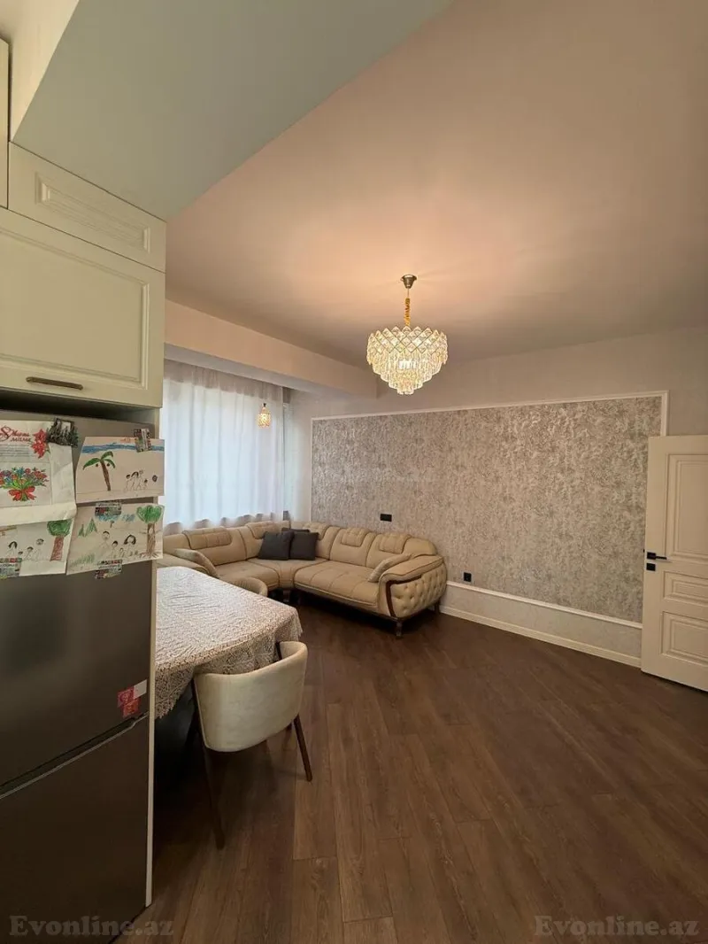Satılır 4 otaqlı Mənzil Yeni tikili 100 m² Dərnəgül m. - şəkil 2