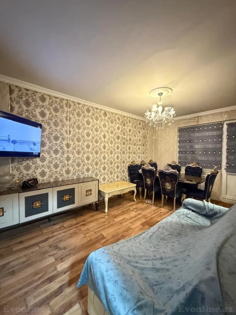 2 otaqlı Mənzil 55 m² 3-cü mikrorayon Kirayə verilir