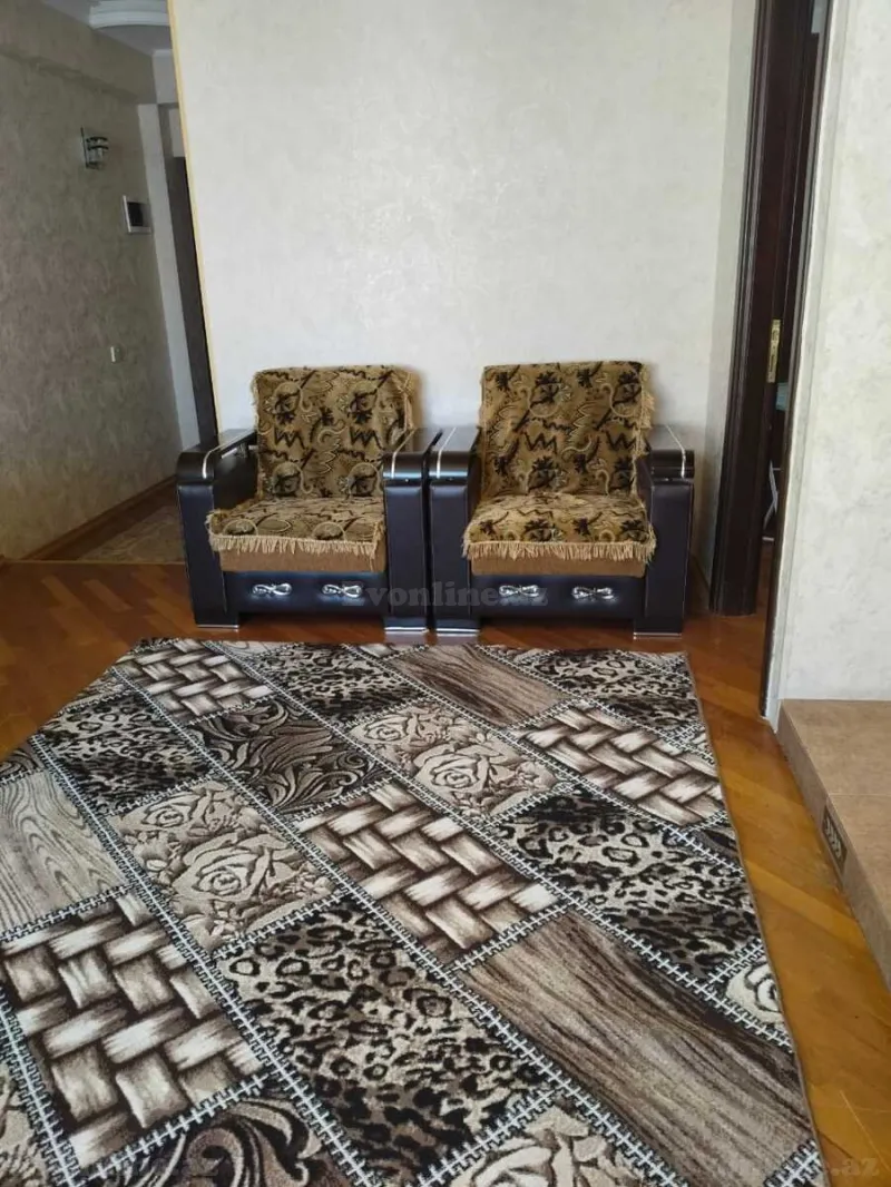 Kirayə verilir 2 otaqlı Mənzil Yeni tikili 55 m² İnşaatçılar m. - şəkil 3