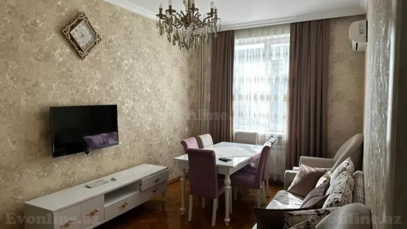 2 otaqlı Mənzil 60 m² Xətai r. Kirayə verilir