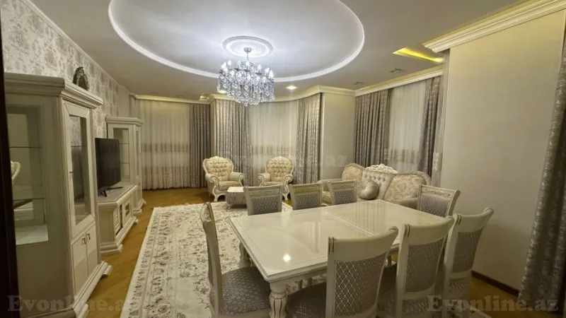 Kirayə verilir 4 otaqlı Mənzil Yeni tikili 198 m² Xətai m. - şəkil 2