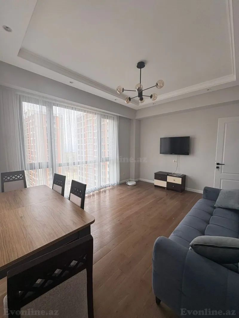 Kirayə verilir 2 otaqlı Mənzil Yeni tikili 56 m² Yasamal r. - şəkil 2