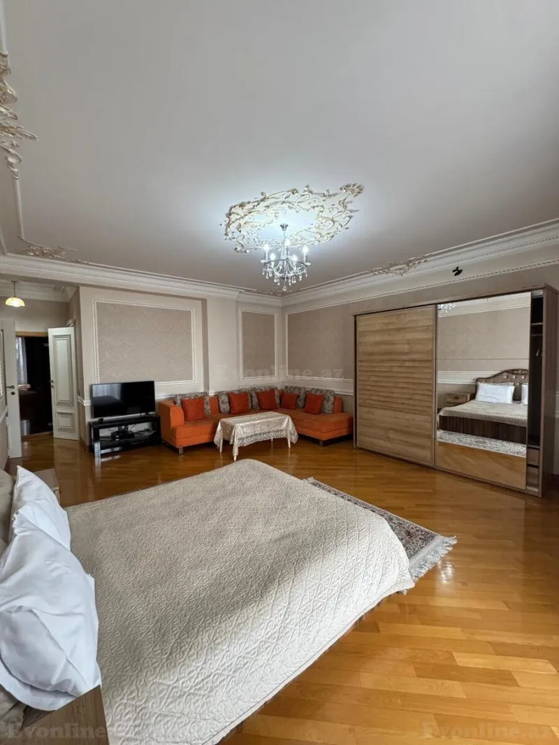 Kirayə verilir 4 otaqlı Mənzil Yeni tikili 250 m² Sahil m. - şəkil 7
