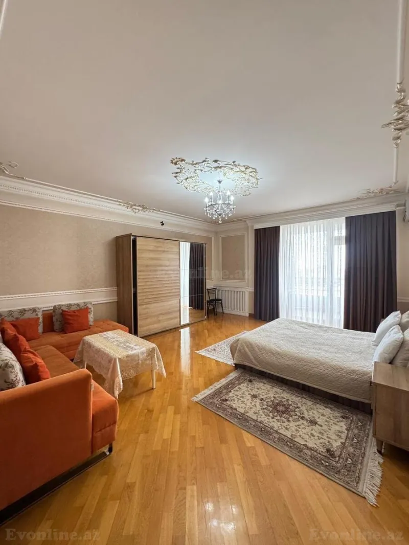 Kirayə verilir 4 otaqlı Mənzil Yeni tikili 250 m² Sahil m. - şəkil 9