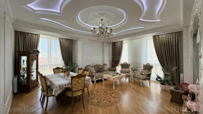 Satılır 3 otaqlı Mənzil Yeni tikili 145 m² Nəriman Nərimanov m. - şəkil 2
