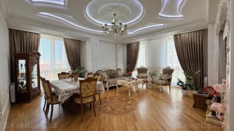Satılır 3 otaqlı Mənzil Yeni tikili 145 m² Nəriman Nərimanov m. - şəkil 3
