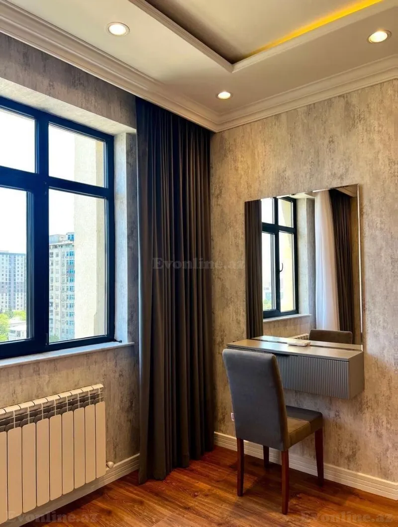 Kirayə verilir 3 otaqlı Mənzil Yeni tikili 120 m² Gənclik m. - şəkil 7
