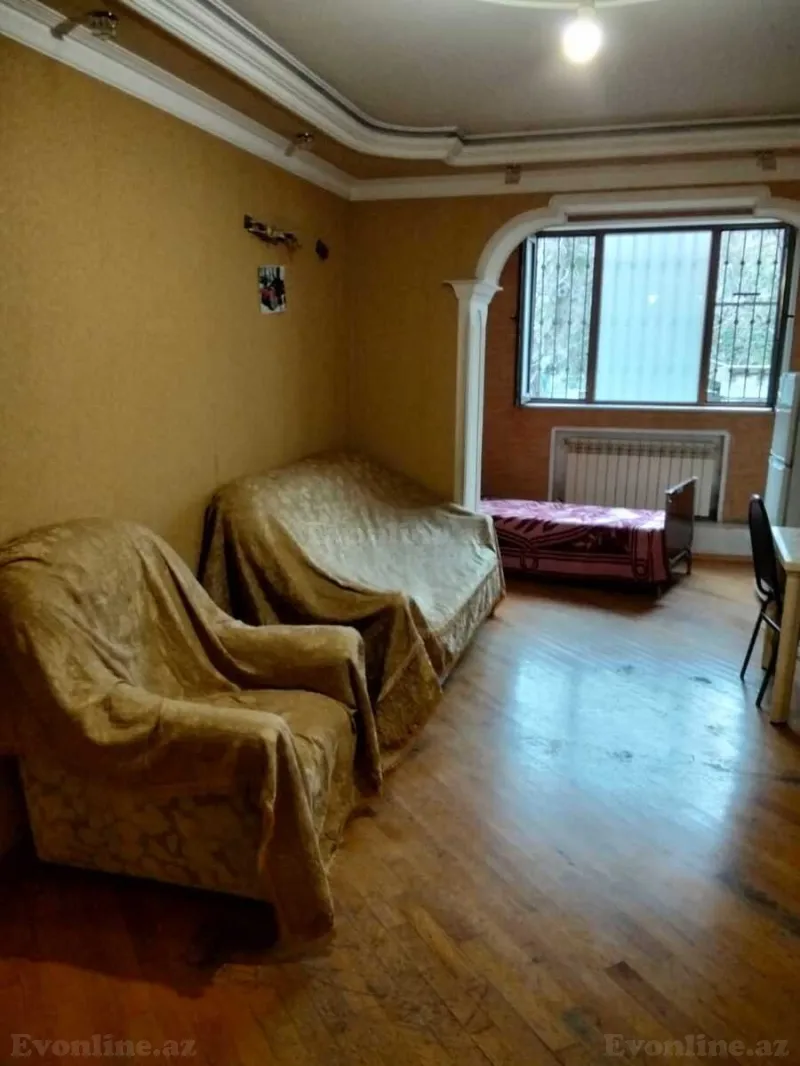 Kirayə verilir 2 otaqlı Mənzil Köhnə tikili 40 m² Həzi Aslanov m. - şəkil 2