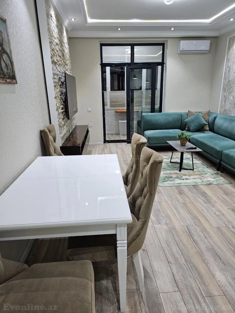 Kirayə verilir 2 otaqlı Mənzil Yeni tikili 50 m² Sahil m. - şəkil 10