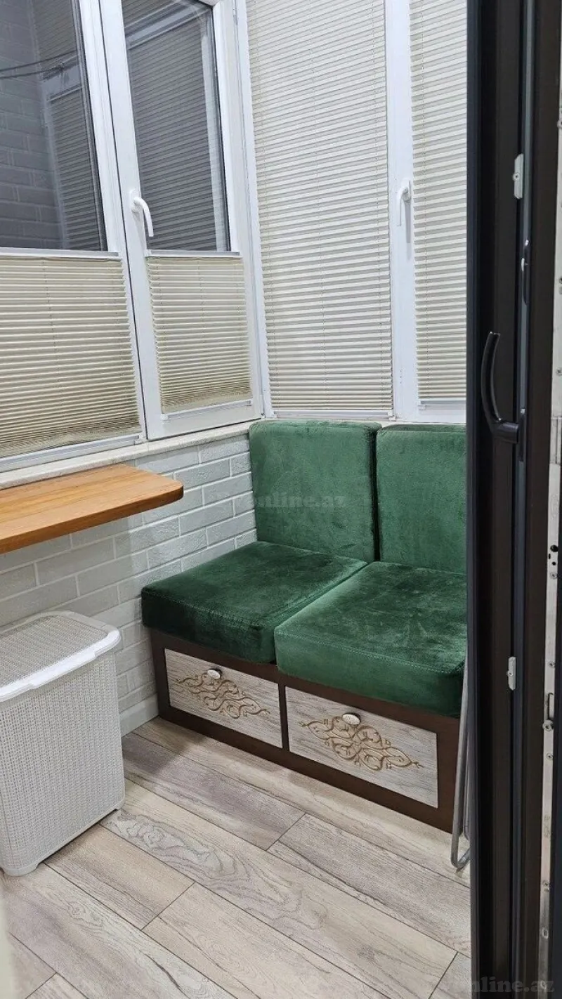Kirayə verilir 2 otaqlı Mənzil Yeni tikili 50 m² Sahil m. - şəkil 12
