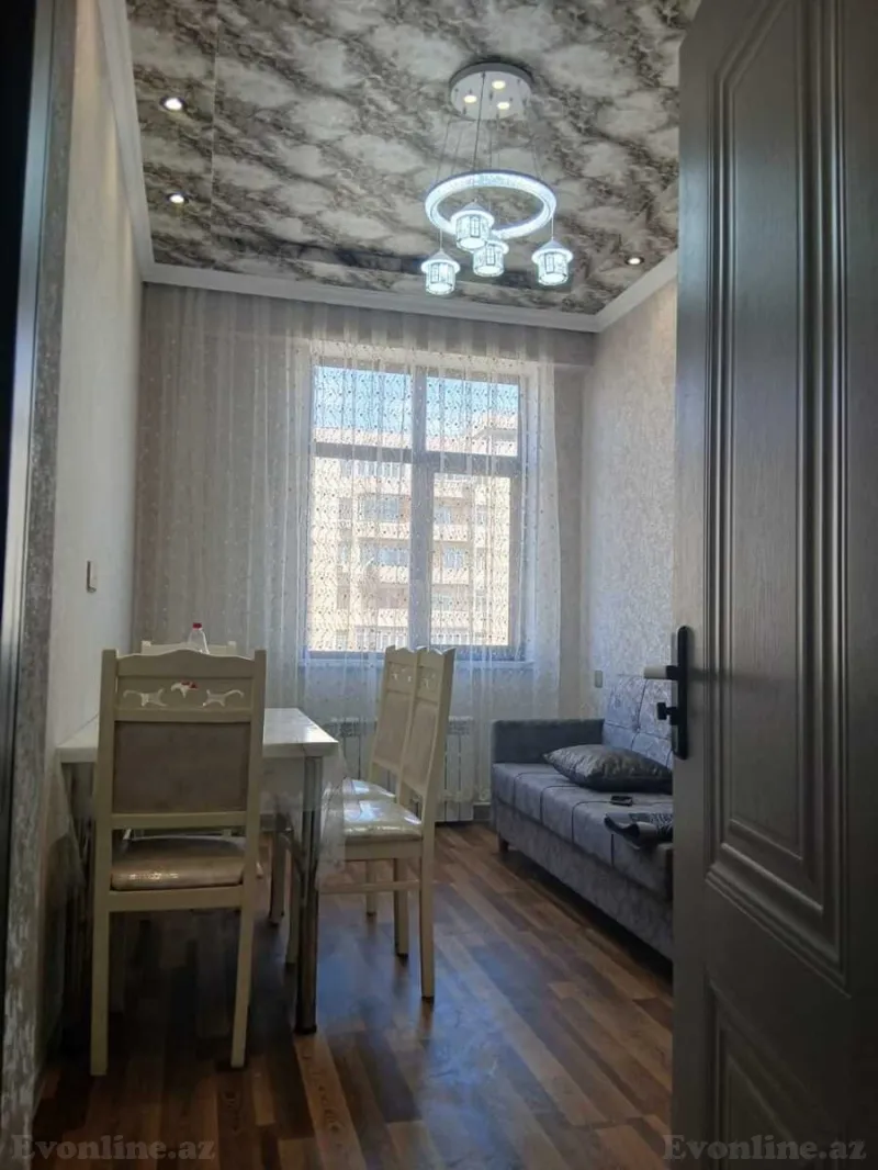 Kirayə verilir 2 otaqlı Mənzil Yeni tikili 50 m² Qara Qarayev m. - şəkil 2