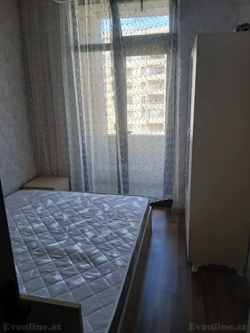 Kirayə verilir 2 otaqlı Mənzil Yeni tikili 50 m² Qara Qarayev m. - şəkil 3