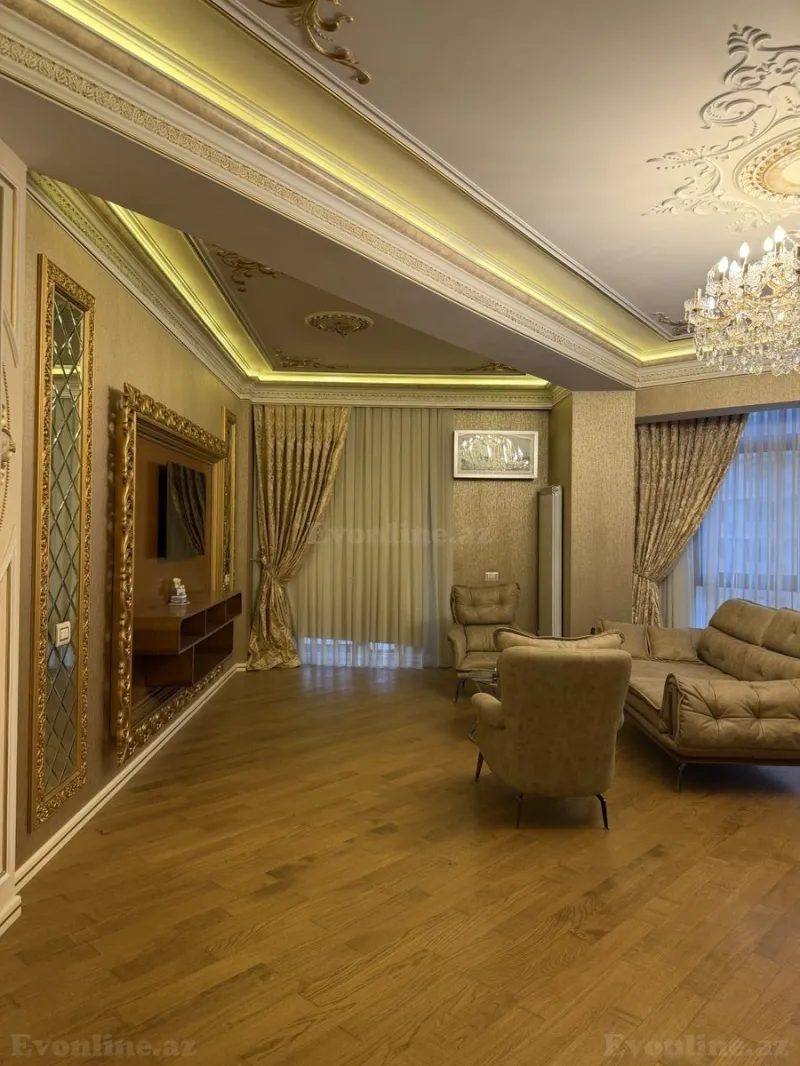 Satılır 4 otaqlı Mənzil Yeni tikili 240 m² Nizami m. - şəkil 3
