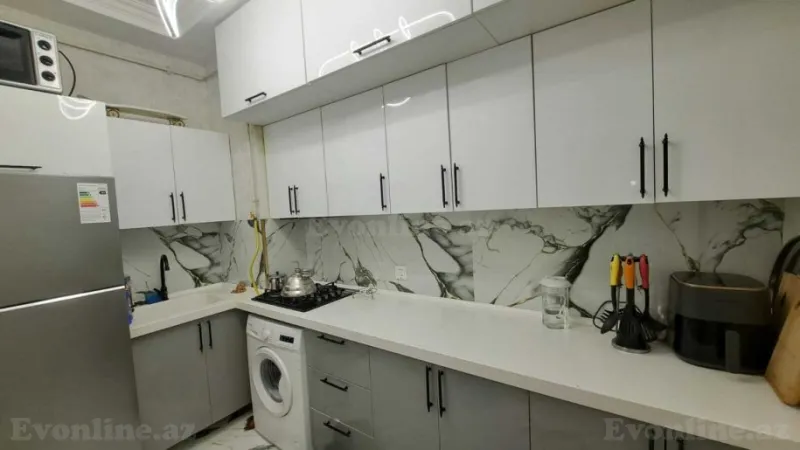 Satılır 3 otaqlı Mənzil Yeni tikili 77 m² Sabunçu r. - şəkil 5