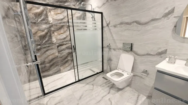 Kirayə verilir 2 otaqlı Mənzil Yeni tikili 78 m² Nəsimi r. - şəkil 14