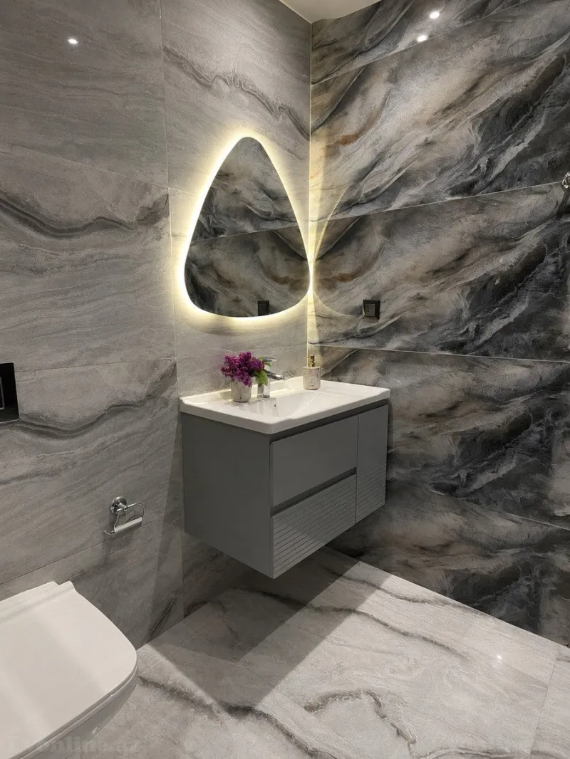 Kirayə verilir 2 otaqlı Mənzil Yeni tikili 78 m² Nəsimi r. - şəkil 15
