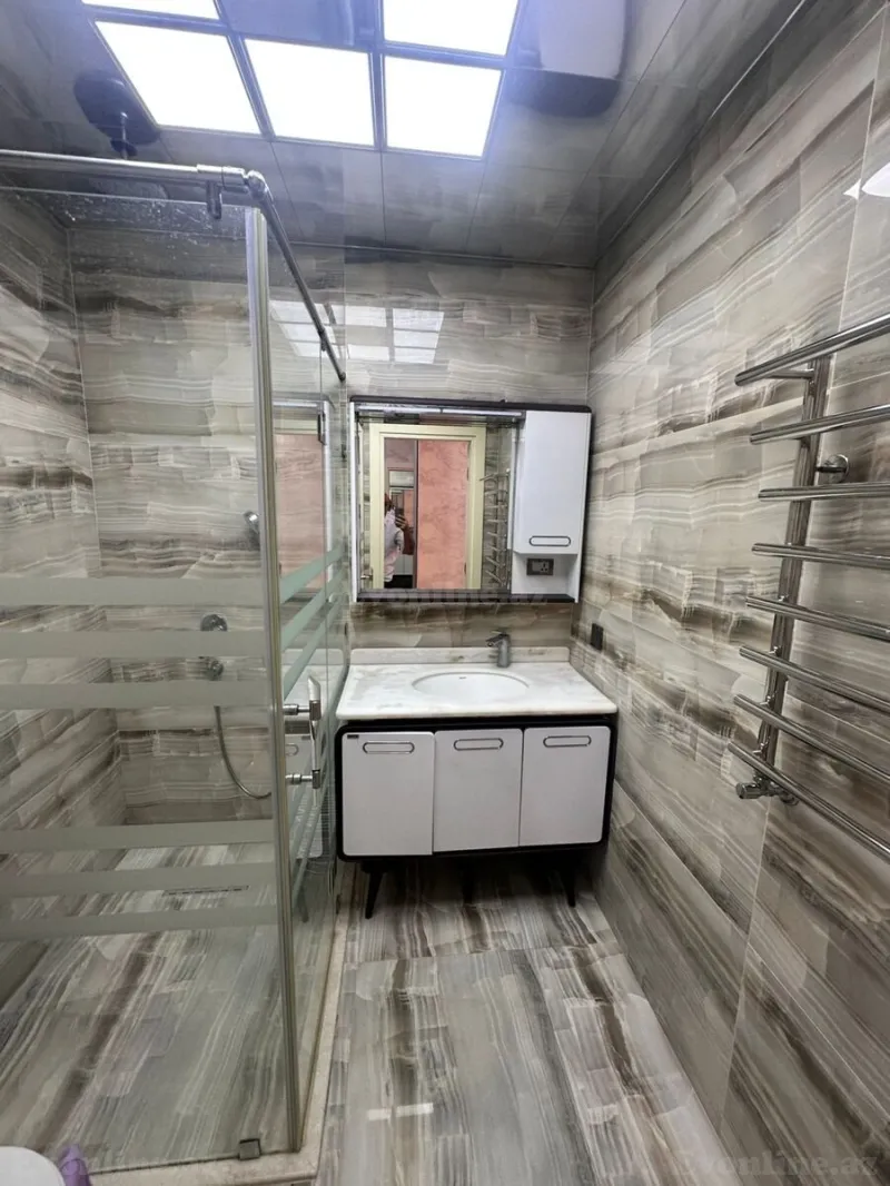 Satılır 2 otaqlı Mənzil Yeni tikili 106 m² Qara Qarayev m. - şəkil 15