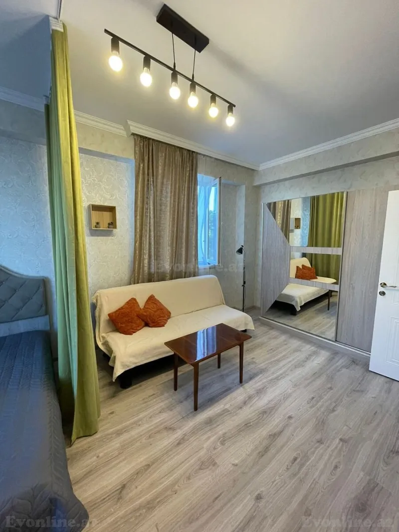 1 otaqlı Mənzil 45 m² Buzovna Kirayə verilir