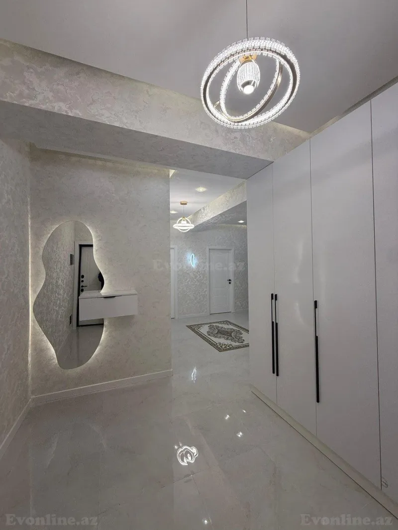 Satılır 3 otaqlı Mənzil Yeni tikili 126 m² İnşaatçılar m. - şəkil 6